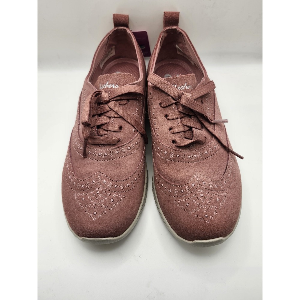 Women's Pink Sketchers Sneakers Air-cooled Memory Foam Size 8 NEW WO BOX - Picture 4 of 10